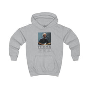 Fender Orange Song List Kids Hoodie 3