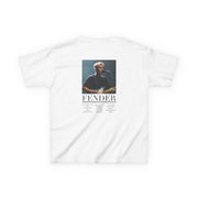 Fender Orange Song List Kids T-Shirt 2