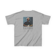 Fender Orange Song List Kids T-Shirt 4