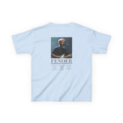 Fender Orange Song List Kids T-Shirt 6