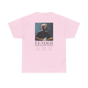 Fender Orange Song List T-Shirt 8