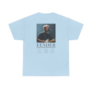 Fender Orange Song List T-Shirt 10