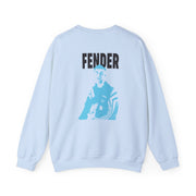 Fender Silhouette Blue Sweatshirt 10