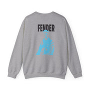 Fender Silhouette Blue Sweatshirt 4