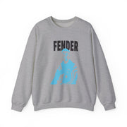 Fender Silhouette Blue Sweatshirt 3