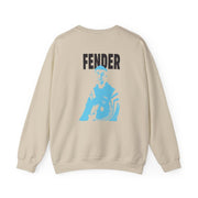 Fender Silhouette Blue Sweatshirt 6