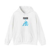 Fender Silhouette Blue Hoodie 1