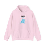 Fender Silhouette Blue Hoodie 7