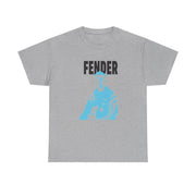 Fender Silhouette Blue T-Shirt 9