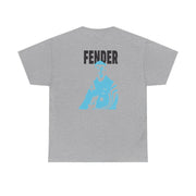 Fender Silhouette Blue T-Shirt 10