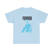 Fender Silhouette Blue T-Shirt 9