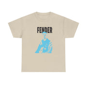Fender Silhouette Blue T-Shirt 5