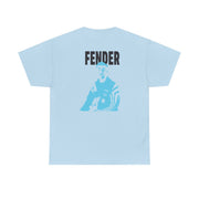 Fender Silhouette Blue T-Shirt 10