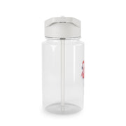 Watercolour Flamingo Painting Clear Water Bottle 3