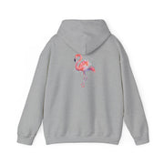 Watercolour Flamingo Painting Hoodie 4