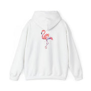 Watercolour Flamingo Painting Hoodie 2