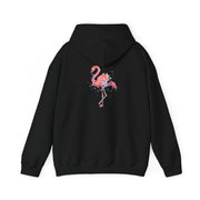 Watercolour Flamingo Painting Hoodie 6