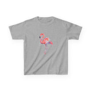 Watercolour Flamingo Painting Kids T-Shirt 3