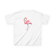 Watercolour Flamingo Painting Kids T-Shirt 2
