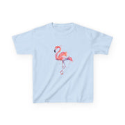 Watercolour Flamingo Painting Kids T-Shirt 7