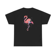 Watercolour Flamingo Painting T-Shirt 6