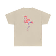 Watercolour Flamingo Painting T-Shirt 8