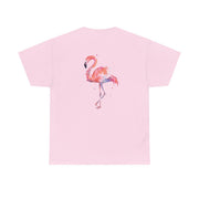 Watercolour Flamingo Painting T-Shirt 10