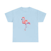 Watercolour Flamingo Painting T-Shirt 10