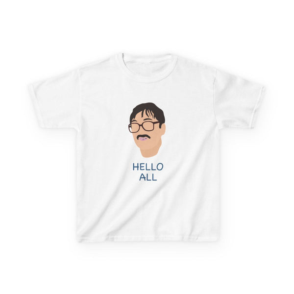 Hello All - FND Kids T-Shirt White Front