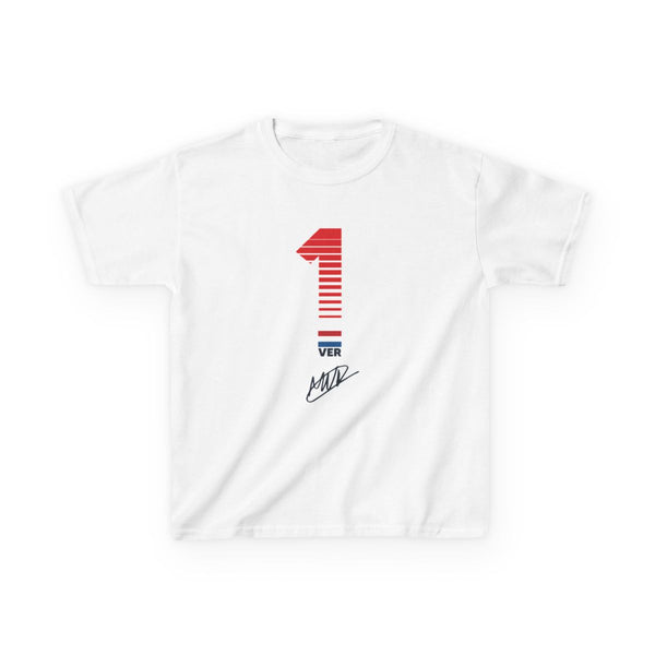 Verstappen - F1 Kids T-Shirt White Front