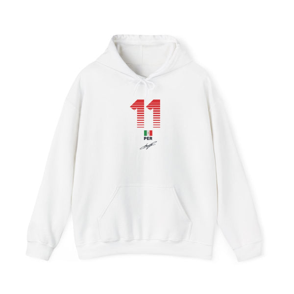 Perez - F1 Hoodie White Front