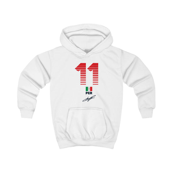 Perez - F1 Kids Hoodie White Front