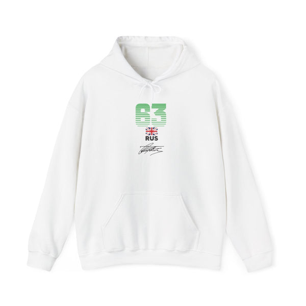 Russell - F1 Hoodie White Front