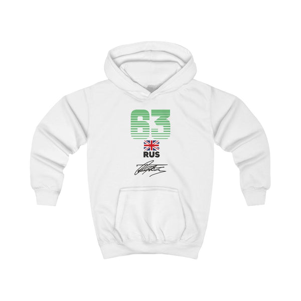 Russell - F1 Kids Hoodie White Front
