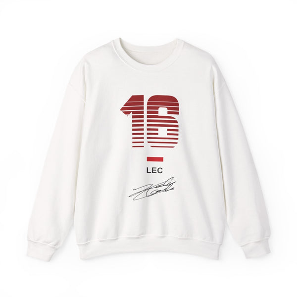 Leclerc - F1 Sweatshirt White Front