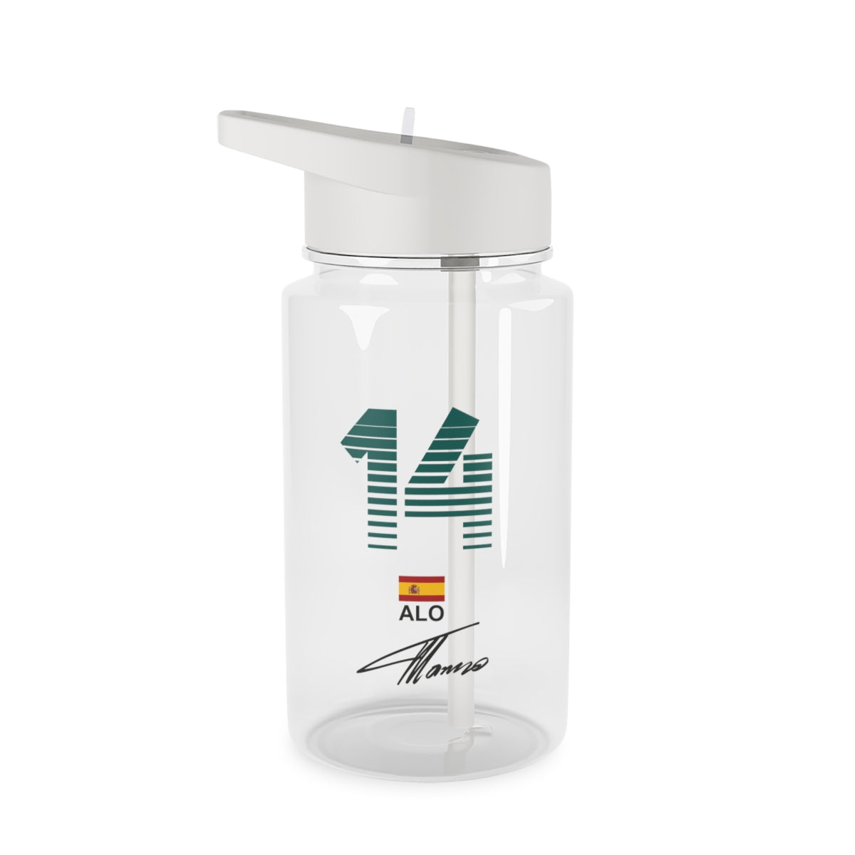 Alonso - F1 Clear Water Bottle