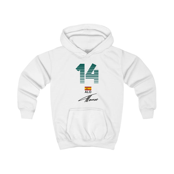 Alonso - F1 Kids Hoodie White Front
