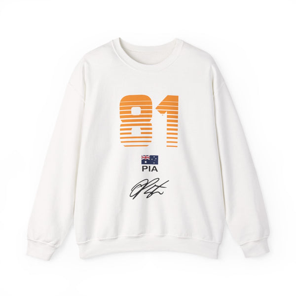 Piastri - F1 Sweatshirt White Front