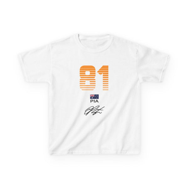 Piastri - F1 Kids T-Shirt White Front