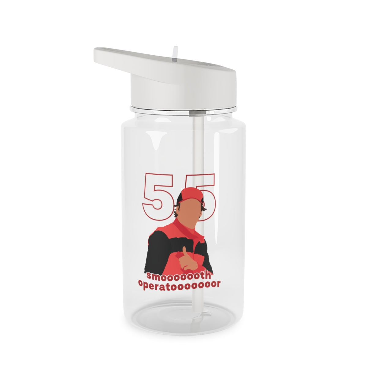 Smooth Operator Clear Water Bottle