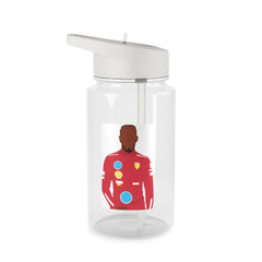 Hamilton In Red Clear Water Bottle