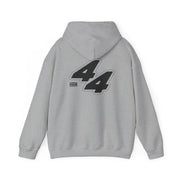 Dark Red Retro 44  Hoodie 4