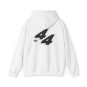 Dark Red Retro 44  Hoodie 2