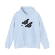 Dark Red Retro 44  Hoodie 9