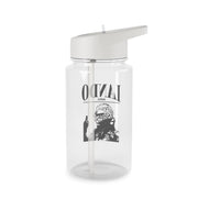 Lando Black And Green  Clear Water Bottle 2