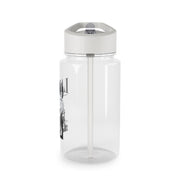 Lando Black And Green  Clear Water Bottle 4