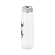 Lando Black And Green  Clear Water Bottle 9