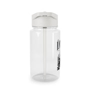 Lando Black And Green  Clear Water Bottle 3