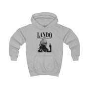 Lando Black And Green  Kids Hoodie 3