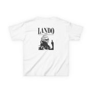 Lando Black And Green  Kids T-Shirt 2